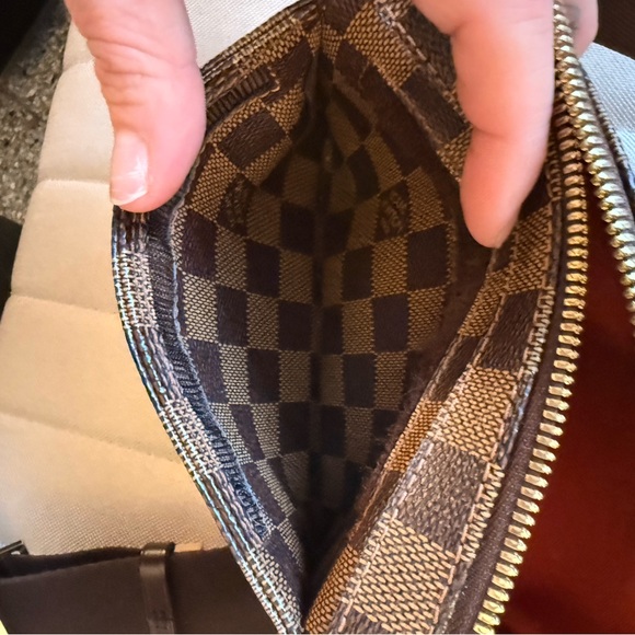 Louis Vuitton Brown Damier Ebene Geronimos Belt Bag sling - Picture 4 of 12